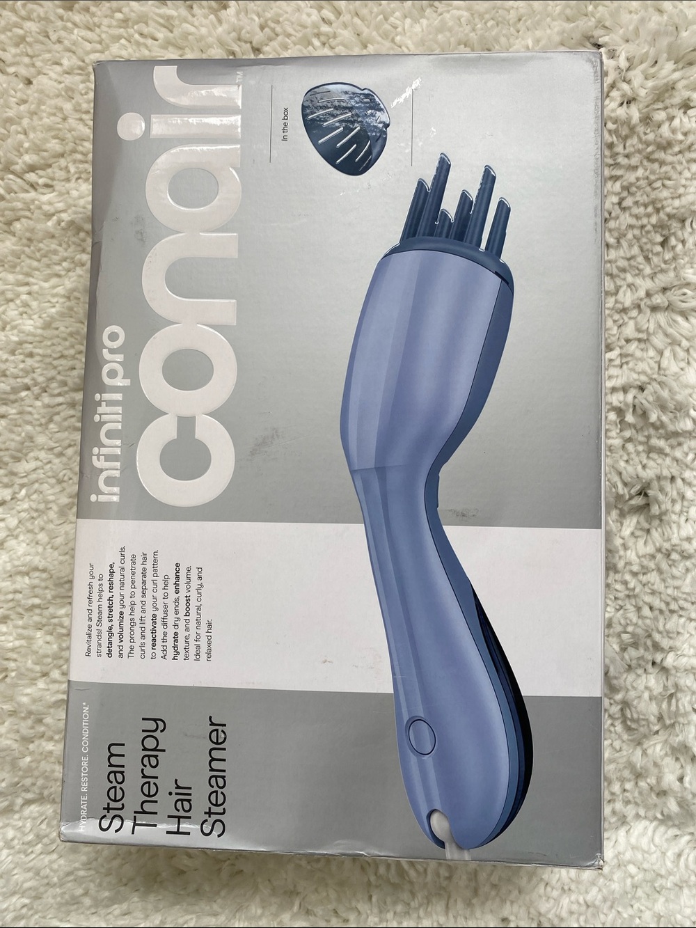 infiniti pro Blue Steam Therapy Hair Steamer - Women's Hair Tool